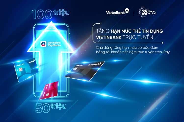 NÂNG HẠN MỨC THẺ TÍN DỤNG TECHCOMBANK TRÊN APP