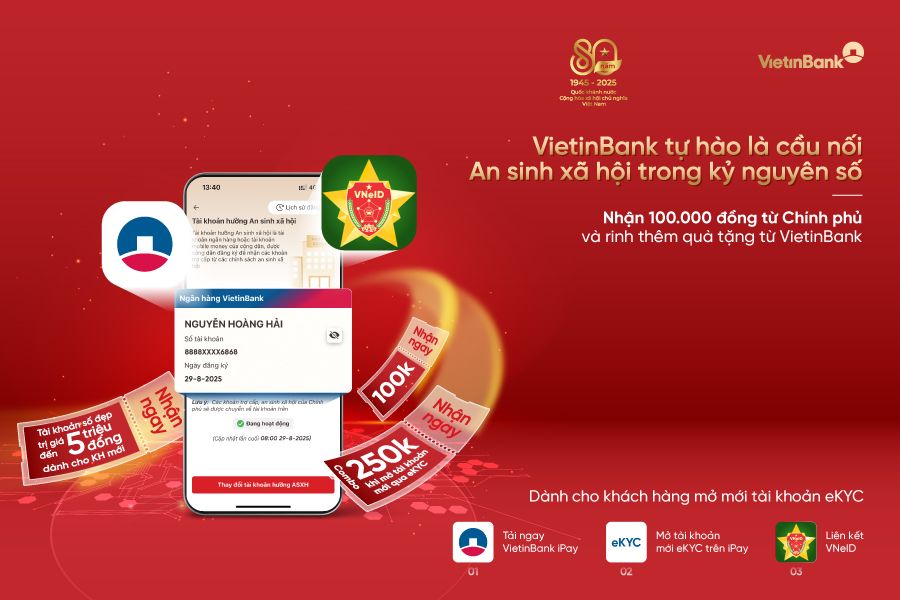 Liên kết tài khoản nhận quà đại lễ