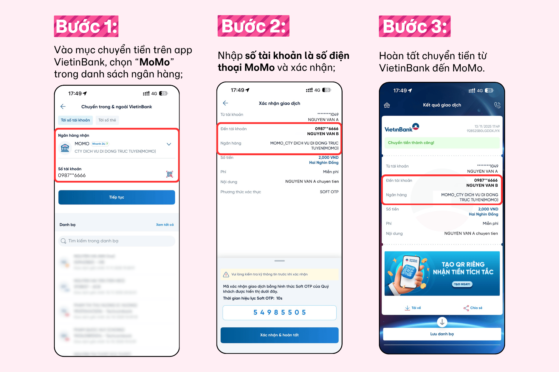 (600x400) Các Bước Chuyển Tiền