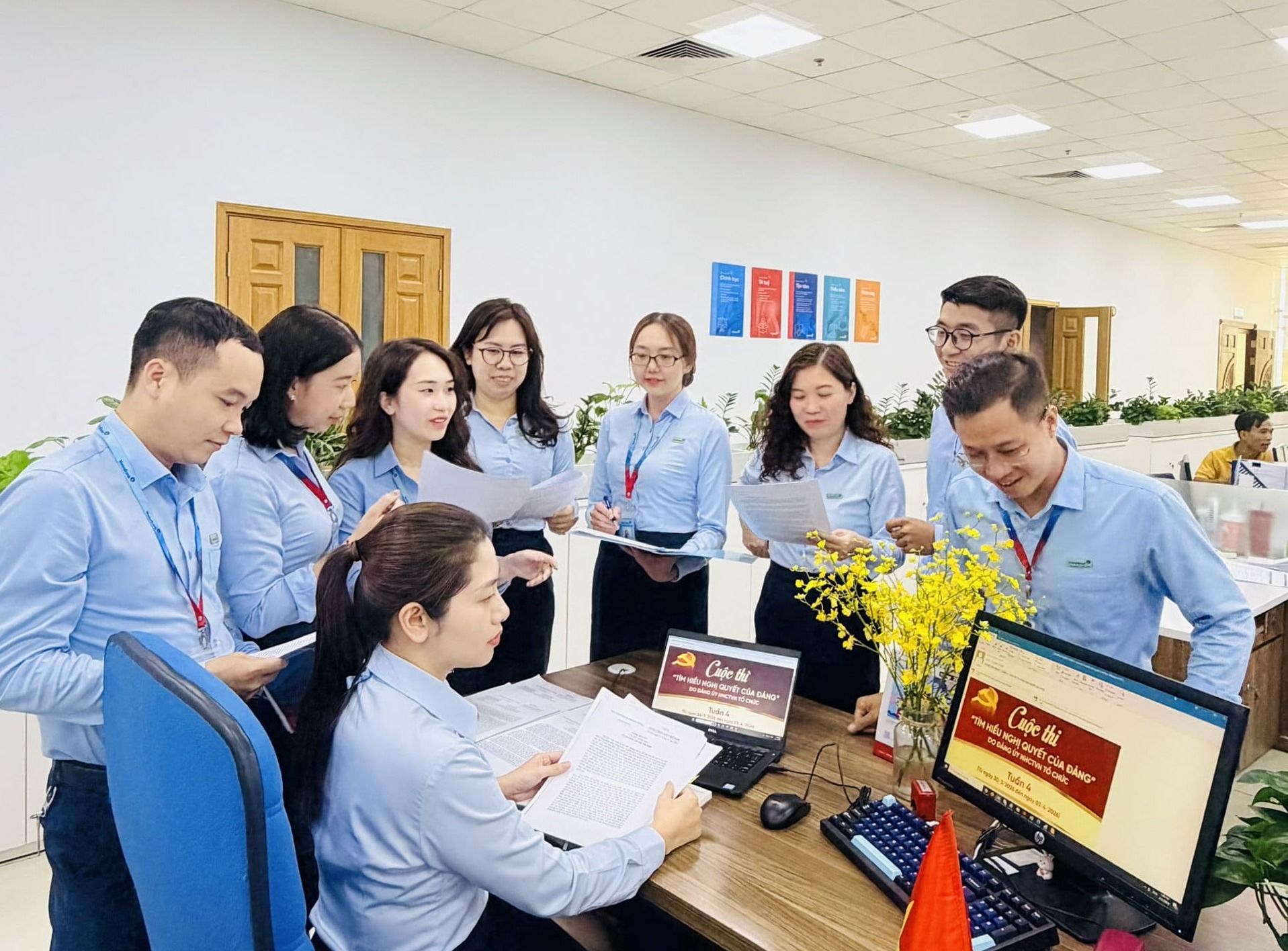 Chi Nhanh Nam Sai Gon Trien Khai Cuoc Thi (2)