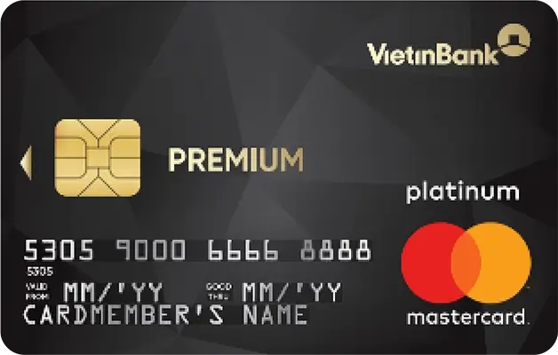 VietinBank Credit Mastercard Platinum Premium