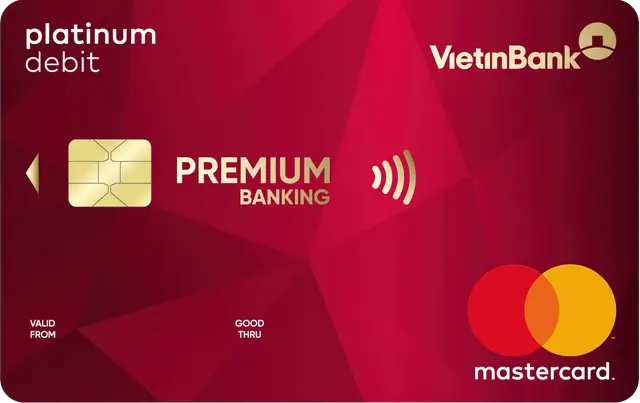 VietinBank MasterCard Premium Platinum Debit